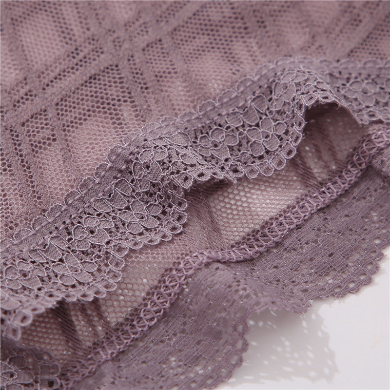Culotte dentelle transparente