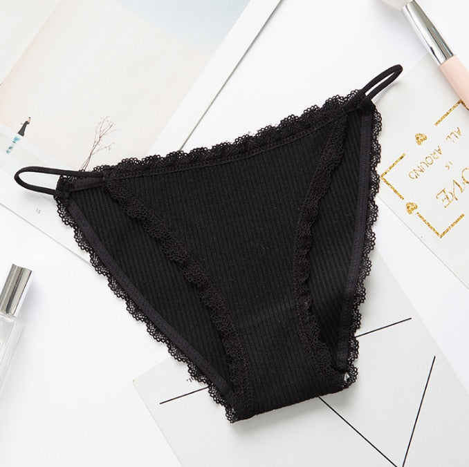 Tanga motif dentelle sans couture-Velonjara-Secret