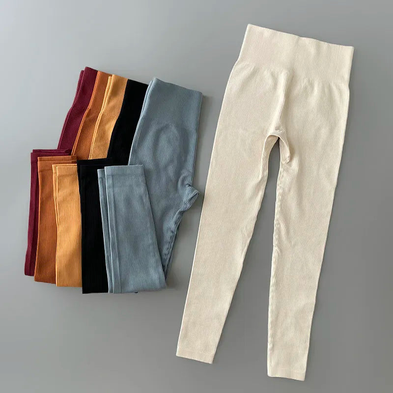 Leggings Yoga côtelé