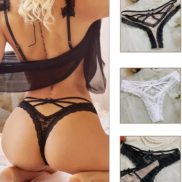 Culottes en dentelle lot x2