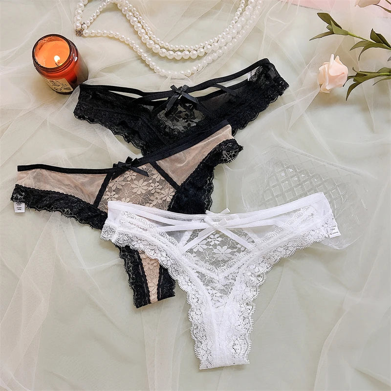 Culottes en dentelle lot x2