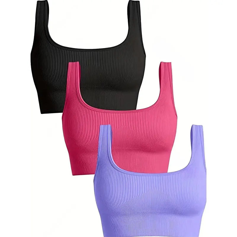 Lot de brassière de yoga x3