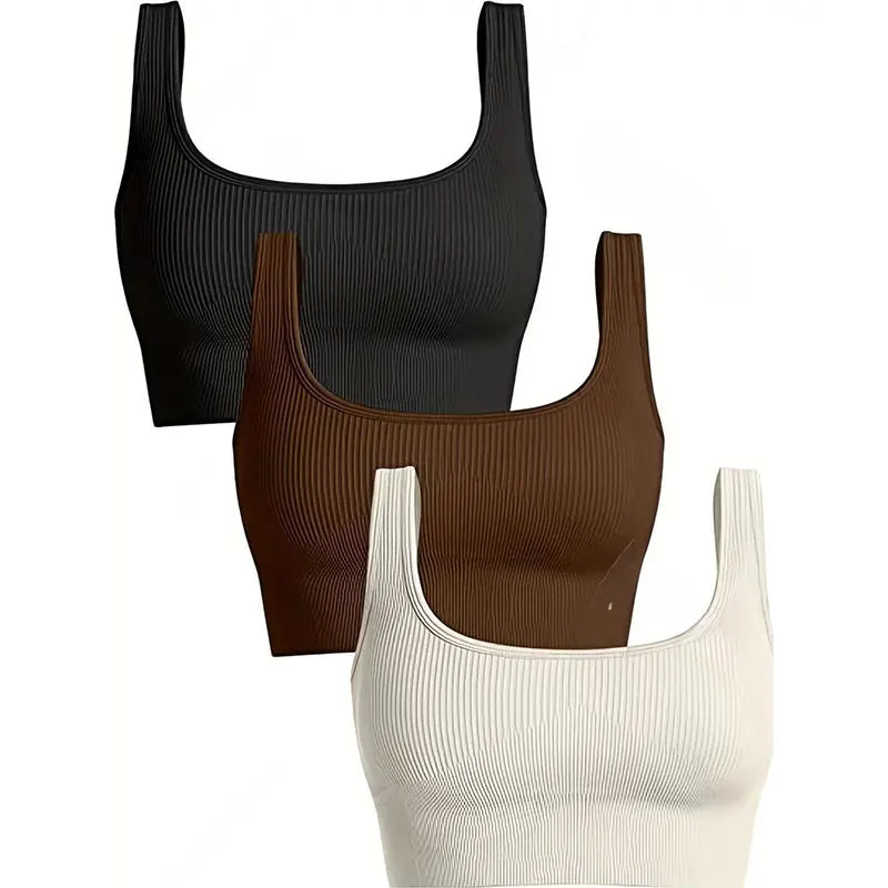 Lot de brassière de yoga x3