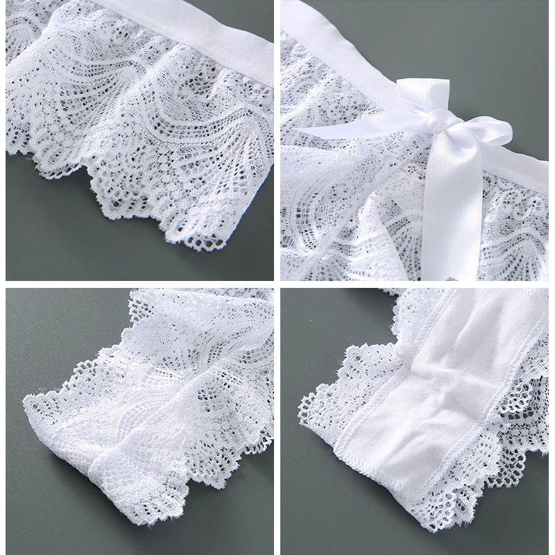 Lot de culottes en dentelle lot x3