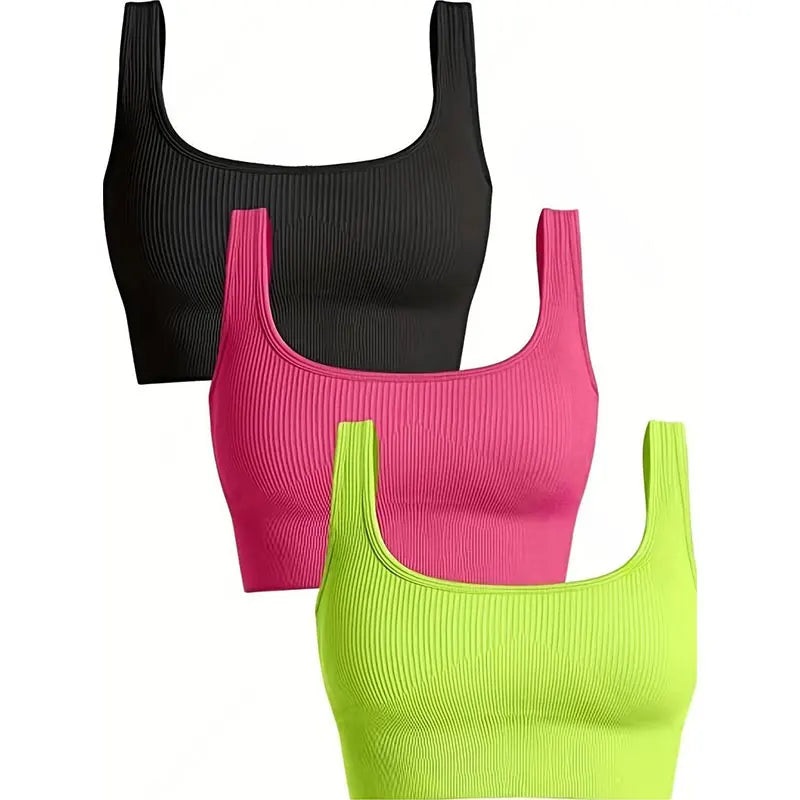 Lot de brassière de yoga x3