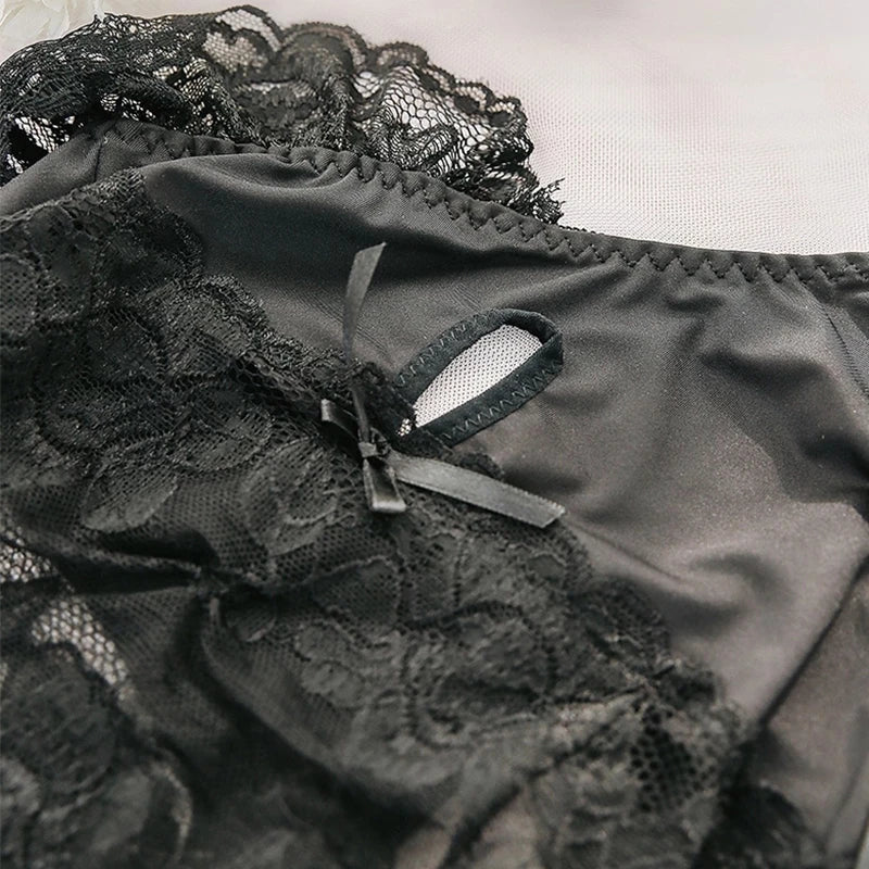 Culotte dentelle avec nœud