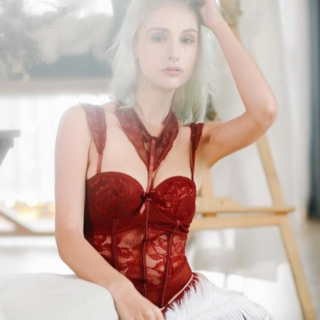 Corset de charme en dentelle - Avenue-Dentelle