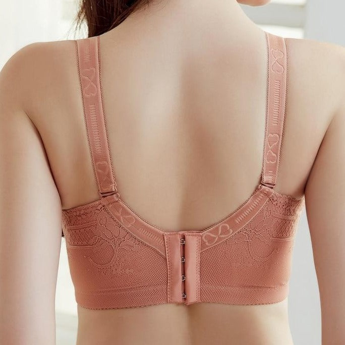 Wireless bra plus size lace Lingerie-Avenue