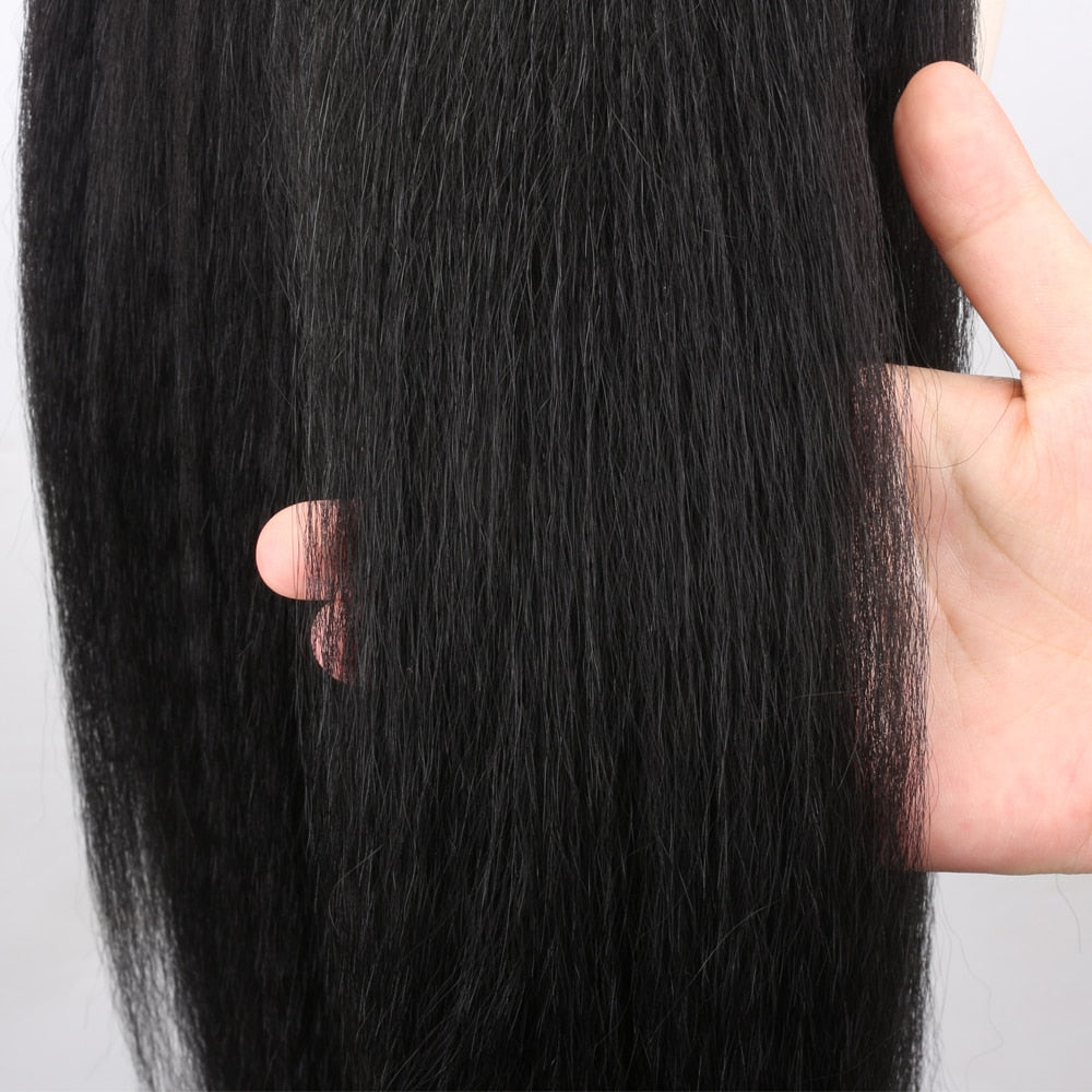 Perruque afro curly couleur naturelle 16 à 26 pouces