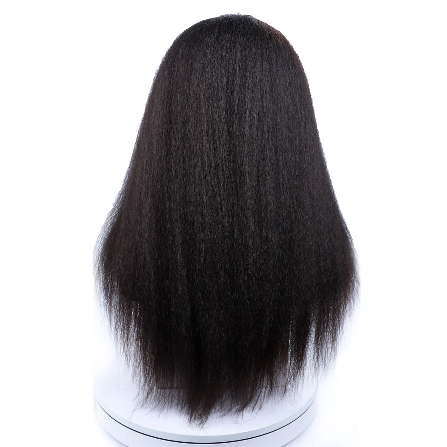 Perruque synthétique lisse et crépue