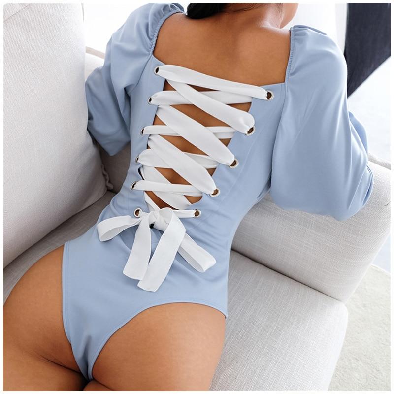 Body manches longues dentelle-Velonjara-Secret
