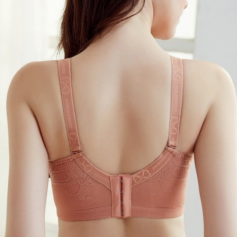 Wireless bra plus size lace Lingerie-Avenue